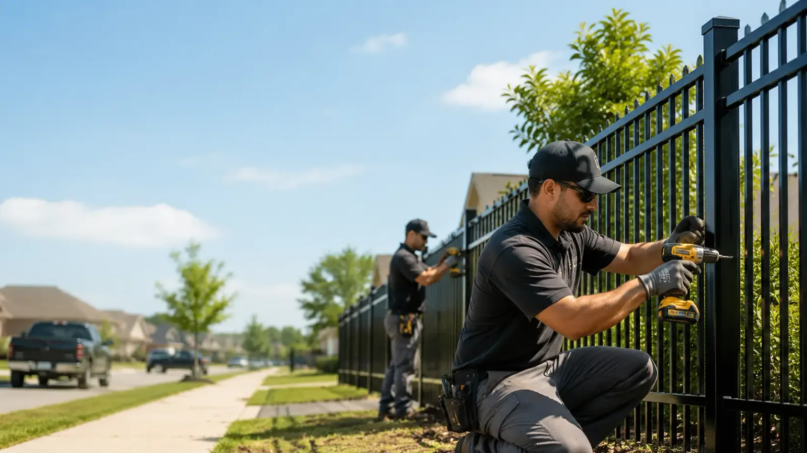 Metal Fence Installation in Bannock, OH